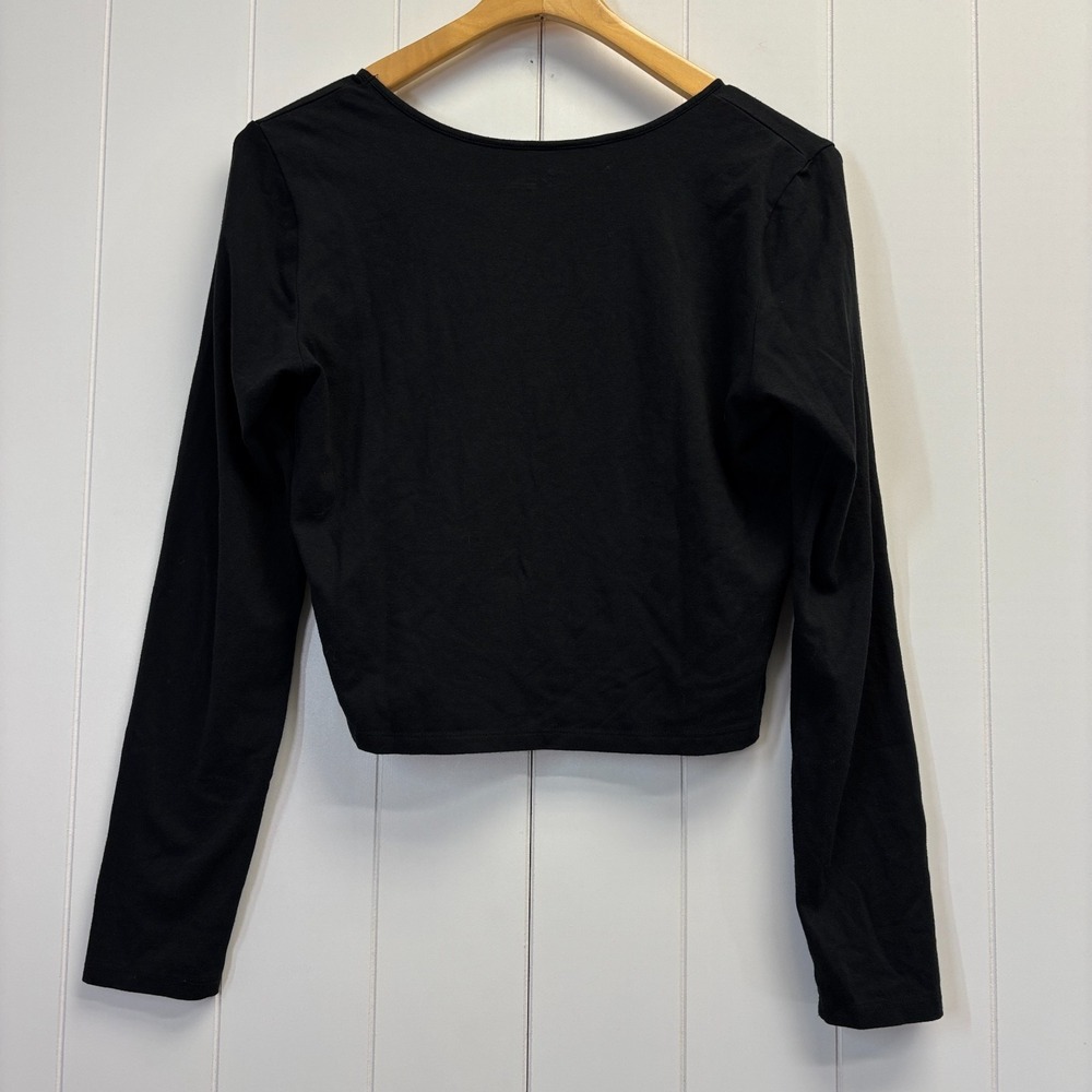 Aerie Womens Minimalist Closet Staple Cropped Top Size M Everyday Casual Soft - Picture 2 of 9